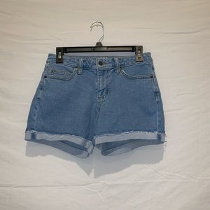 Light wash Shorts